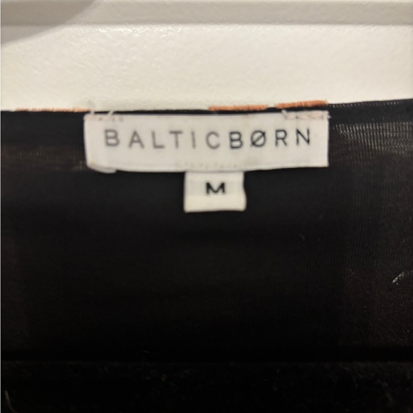 Floral Velvet Dress Baltic Born Medium - Excellent condition - Black - Picture 3 of 8